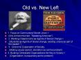 Old vs. New Left PowerPoint PPT Presentation