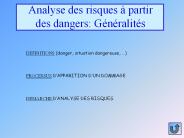 Analyse des risques 