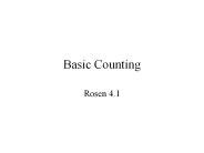 Basic Counting