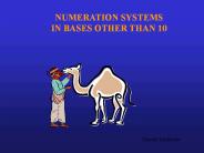 NUMERATION SYSTEMS