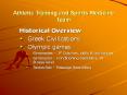 Athletic Training and Sports Medicine Team PowerPoint PPT Presentation