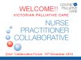 22nd Collaborative Forum 15th December 2014 PowerPoint PPT Presentation
