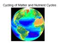 Cycling%20of%20Matter%20and%20Nutrient%20Cycles PowerPoint PPT Presentation