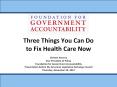 Three Things You Can Do to Fix Health Care Now PowerPoint PPT Presentation