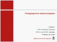 Pedagogische%20wetenschappen PowerPoint PPT Presentation