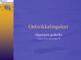 Ontwikkelingsleer PowerPoint PPT Presentation