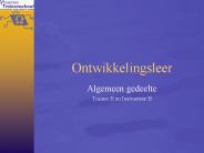 Ontwikkelingsleer