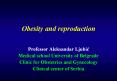 Obesity and reproduction PowerPoint PPT Presentation