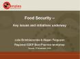 Food Security  PowerPoint PPT Presentation