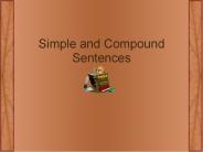 Simple and Compound Sentences