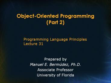 presentation player overlay