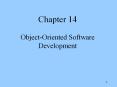 Chapter 14 Object-Oriented Software Development PowerPoint PPT Presentation