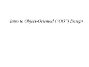 Intro to Object-Oriented (