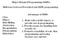 Object Oriented Programming (OOPs) PowerPoint PPT Presentation