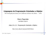 Linguagens de Programa