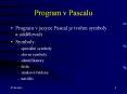 Program v Pascalu PowerPoint PPT Presentation
