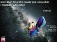 Motivation for a 95% Guide Star Acquisition Probability with JWST PowerPoint PPT Presentation