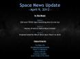 Space News Update PowerPoint PPT Presentation
