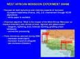 WEST%20AFRICAN%20MONSOON%20EXPERIMENT%20(WAM) PowerPoint PPT Presentation