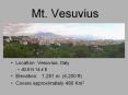 Mt. Vesuvius PowerPoint PPT Presentation