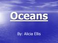 Oceans PowerPoint PPT Presentation