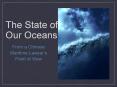 The State of Our Oceans PowerPoint PPT Presentation