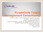 Talent Management Consultancy