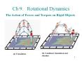 Ch 9.  Rotational Dynamics PowerPoint PPT Presentation