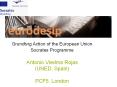 Grundtvig Action of the European Union Socrates Programme  Antonio Viedma Rojas (UNED, Spain)  PCF5, London PowerPoint PPT Presentation