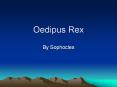 Oedipus Rex PowerPoint PPT Presentation