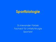 Sportbiologie