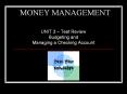 MONEY MANAGEMENT PowerPoint PPT Presentation