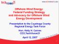 Offshore Wind Energy: Federal Funding Strategy and Advocacy for Offshore Wind Energy Development PowerPoint PPT Presentation