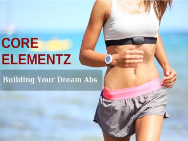 Secret to building your dream abs