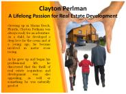 Clayton Perlman - A Lifelong Passion for Real Estate Development