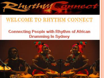African Drumming Melbourne