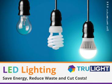 Commercial LED Lighting – Tips to Choose!