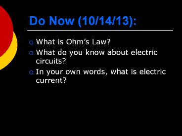Do Now (10/14/13):