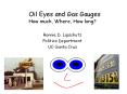Oil Eyes and Gas Gauges PowerPoint PPT Presentation