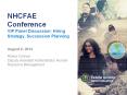 NHCFAE Conference VIP Panel Discussion: Hiring Strategy, Succession Planning PowerPoint PPT Presentation