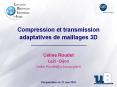 Compression et transmission adaptatives de maillages 3D PowerPoint PPT Presentation