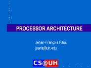 PROCESSOR ARCHITECTURE