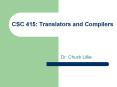 CSC 415: Translators and Compilers PowerPoint PPT Presentation