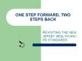 ONE%20STEP%20FORWARD,%20TWO%20STEPS%20BACK PowerPoint PPT Presentation