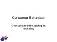 Consumer Behaviour PowerPoint PPT Presentation