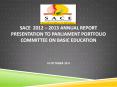 SACE 2012  PowerPoint PPT Presentation