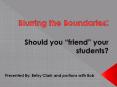 Blurring%20the%20Boundaries: PowerPoint PPT Presentation