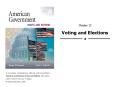 Chapter 13 Voting and Elections PowerPoint PPT Presentation