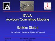 EVLA Advisor Committee