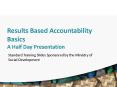 Results Based Accountability Basics A Half Day Presentation PowerPoint PPT Presentation